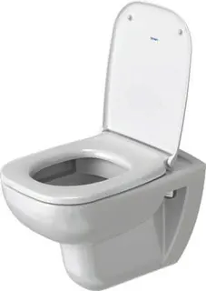 Duravit Wand-WC D-Code 545mm, weiß rimless, Tiefspüler, 4,5Liter