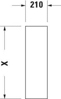 Duravit Standsäule Starck 3 f.030065/60/55 u.030480/70/10 weiß – Bild 4