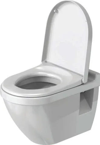 Duravit Wand-WC Starck 3 540 mm Tiefspüler, weiß WonderGliss