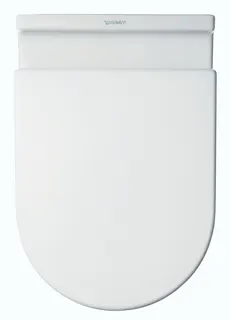 Duravit Wand-WC Starck 3 540 mm Tiefspüler, Durafix, weiß