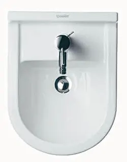 DU Wand-Bidet Starck 3 540 mm mit ÜL, mit HLB, 1 HL, weiß