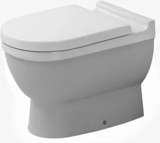 Duravit Stand-WC Starck 3 560 mm Tiefspüler, Abgang waagrecht, weiß