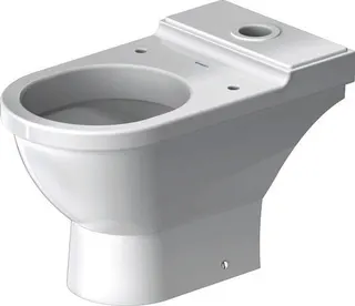 Duravit Stand-WC Kombi Starck 3 655 mm Tiefspüler, f.SPK, Abg.waagr., weiß WG – Bild 2