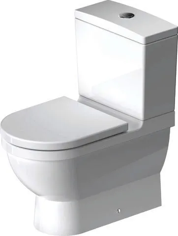 Duravit Stand-WC Kombi Starck 3 655 mm Tiefspüler, f.SPK, Abg.Vario, weiß