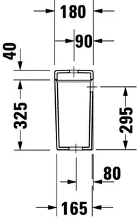 Duravit Spülkasten Starck 3, mit DF-IG chrom Anschluss unten links, weiß WG – Bild 4