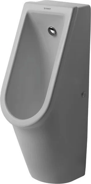 Duravit Urinal Starck 3, Zulauf von hinten rimless, ohne Fliege, weiß WG