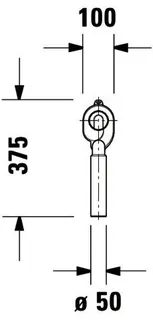 Duravit Absaugesiphon für Urinal Abgang innen senkrecht – Bild 3