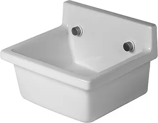 DU Ausgussbecken Starck 3 480 mm ohne ÜL, ohne HLB, weiß