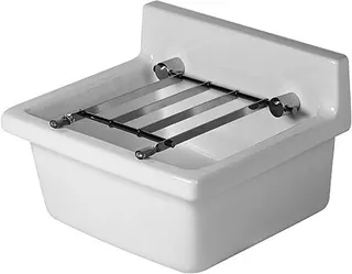 DU Ausgussbecken Starck 3 480 mm ohne ÜL, ohne HLB, weiß WonderGliss