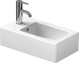 DU Handwaschbecken Vero 250 mm mit ÜL, mit HLB, 1 HL, weiß