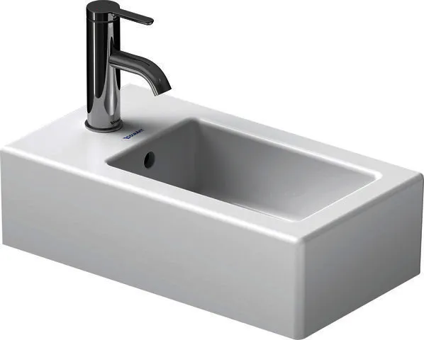 Duravit Handwaschbecken Vero 250 mm mit ÜL, mit HLB, 1 HL, weiß WonderGliss