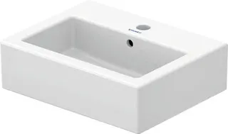 DU Handwaschbecken Vero 450 mm mit ÜL, mit HLB, 1 HL, weiß