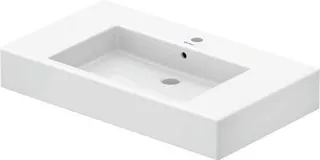 Duravit Möbelwaschtisch Vero 850 mm mit ÜL, mit HLB, 1 HL, weiß