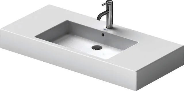 Duravit Möbelwaschtisch Vero 1050 mm mit ÜL, mit HLB, 1 HL, weiß WonderGliss