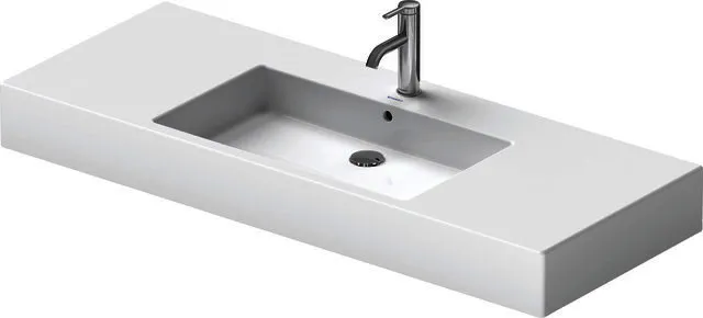Duravit Möbelwaschtisch Vero 1250 mm mit ÜL, mit HLB, 1 HL, weiß