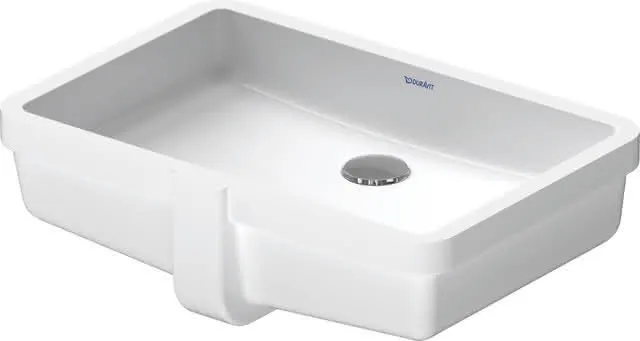 Duravit Einbauwaschtisch Vero 485 mm EB v.unten, m.ÜL, o.HLB, weiß