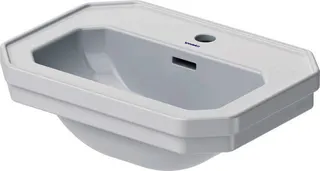 Duravit Handwaschbecken 1930 500 mm mit ÜL, mit HLB, 1 HL, weiß – Bild 2
