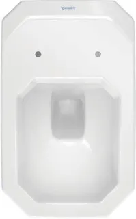 Duravit Wand-WC 1930 580 mm Tiefspüler, weiß WonderGliss – Bild 4