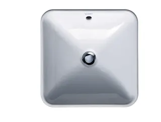 Duravit Push-open Ventil, Waschtisch mit ÜL Chrom – Bild 2