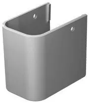 Duravit Halbsäule Happy D.2 für 231680, 261665, 231660, weiß – Bild 2