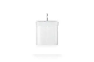 DU Möbel-Handwaschbecken Happy D.2 500mm mit ÜL, mit HLB, 1 HL, weiß