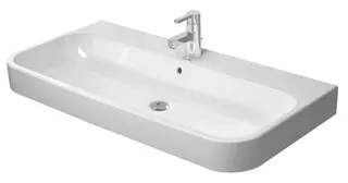 Duravit Möbelwaschtisch Happy D.2 1000 mm m.ÜL, m.HLB, 1 HL, geschl., weiß WG