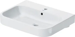 Duravit Möbelwaschtisch Happy D.2 650 mm m.ÜL, m.HLB, 1 HL, geschl., weiß – Bild 3