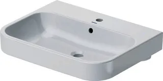Duravit Möbelwaschtisch Happy D.2 650 mm m.ÜL, m.HLB, 1 HL, geschl., weiß WG – Bild 3