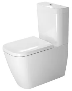 Duravit Stand-WC Kombi Happy D.2 630 mm Tiefspüler, f.SPK, Abg.Vario, weiß WG