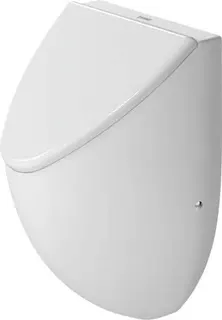 Duravit Design Classics Urinal Fizz, Zul. v.h absaugend, f.Deckel, o.Fliege, weiß – Bild 2