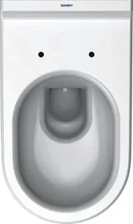 Duravit Wand-WC Starck 3 620 mm Tiefspüler, Durafix, weiß – Bild 4