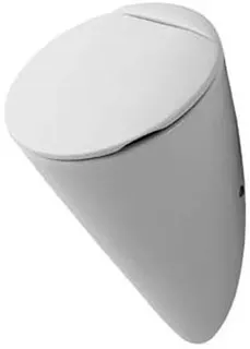 Duravit Urinal Starck 1, Zu- und Ablauf verd. absaugend, f.Deckel, o.Fliege, weiß – Bild 3