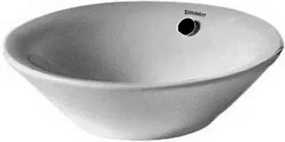 Duravit Aufsatzbecken Starck 1 530 mm mit ÜL, ohne HLB, weiß WonderGliss