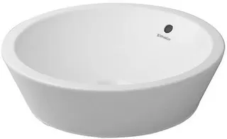 Duravit Aufsatzbecken Starck 1 530 mm mit ÜL, ohne HLB, geschliffen, weiß