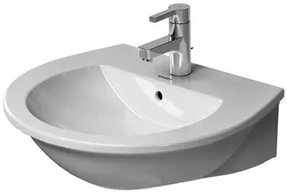 Duravit Waschtisch Darling New 550 mm mit ÜL, mit HLB, 1 HL, weiß – Bild 2