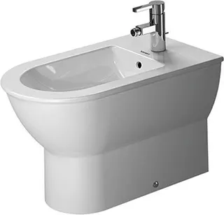 DU Stand-Bidet Darling New 630 mm mit ÜL, mit HLB, 1 HL, weiß