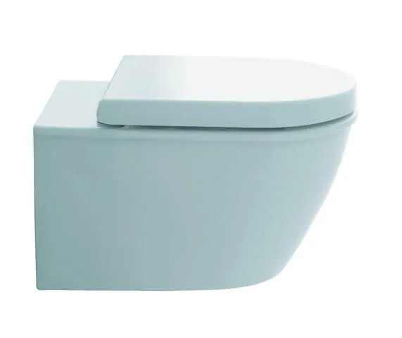 Duravit Wand-WC Darling New Compact 485 mm Tiefspüler, Durafix, weiß