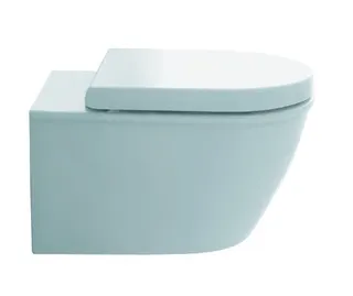 Duravit Wand-WC Darling New Compact 485 mm Tiefspüler, Durafix, weiß