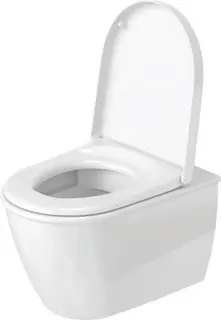 Duravit Wand-WC Darling New 540 mm Tiefspüler, rimless, Durafix, weiß – Bild 2