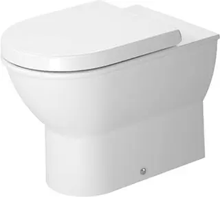 Duravit Stand-WC Darling New 570 mm Tiefspüler, Abg.waagr., BTW, weiß