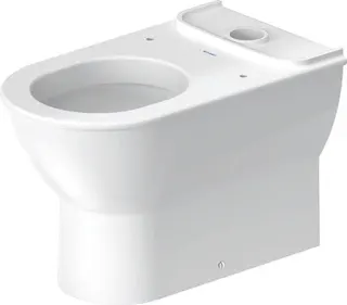 Duravit Stand-WC Kombi Darling New 630 mm Tiefspüler, f.SPK, Abg.Vario, weiß – Bild 2