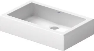 Duravit Aufsatzbecken Vero 600 mm o.ÜL, o.HLB, geschliffen, weiß – Bild 2