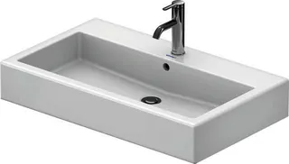 Duravit Waschtisch Vero 800 mm m.ÜL, m.HLB, 1 HL, geschl., weiß WG – Bild 2
