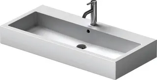 Duravit Waschtisch Vero 1000 mm m.ÜL, m.HLB, 1 HL mitte, weiß – Bild 2