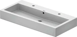 Duravit Waschtisch Vero 1000 mm m.ÜL,m.HLB,2 HL,1 Becken,geschl.,weiß – Bild 2