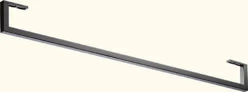 Duravit Handtuchhalter, Chrom, 955x64x71 mm,Anzahl Arme: 1
