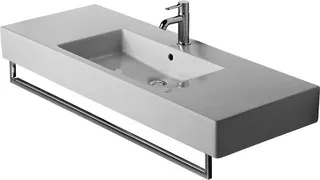 Duravit Vero Handtuchhalter, Chrom, 1205x64x71 mm, Anzahl Arme: 1 – Bild 2