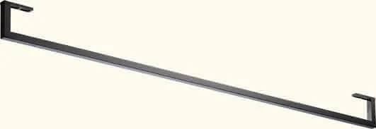 Duravit Handtuchhalter, Chrom, 1009x64x71 mm,Anzahl Arme: 1