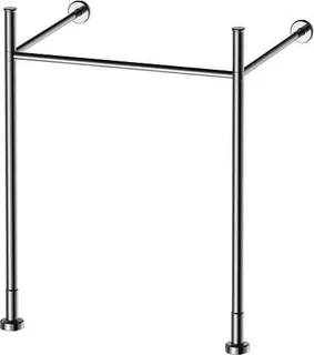 Duravit Metallkonsole Vero für 045360/45460 235060,höhenverstellbar, Chrom – Bild 2