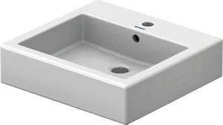 Duravit Aufsatzbecken Vero 500 mm m.ÜL, m.HLB, 1 HL, geschl., weiß – Bild 2